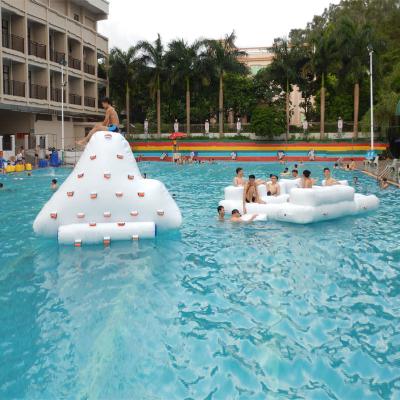 China 0.9mm PVC Tarpaulin Inflatable Water Park Games For Pool / Adults Water Games for sale