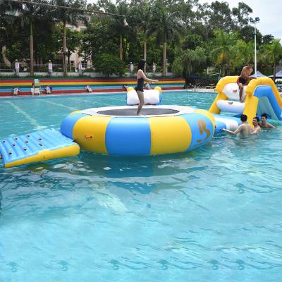 China Mini Inflatable Floating Water Park Equipment For Swimming Pool for sale