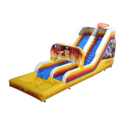 China Wholesale Custom Inflatabe Basketball Star Party/Water Slide For Sale for sale