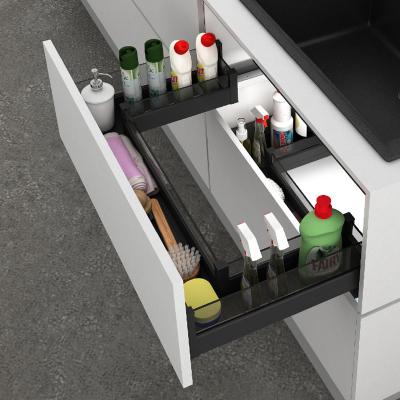 China Viable the bottom of the kitchen cupboard drawer sink for sale