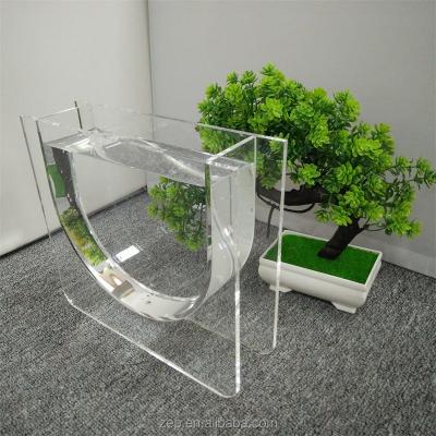 China Viable Small Countertop Acrylic Aquarium Fish Tank for sale