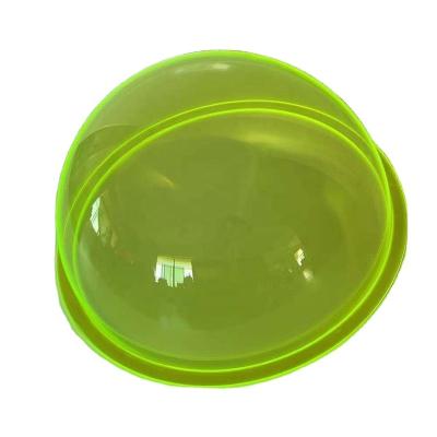 China Custom Acrylic Colored Europe Hemisphere Half Sphere With Hinge For Decoration for sale