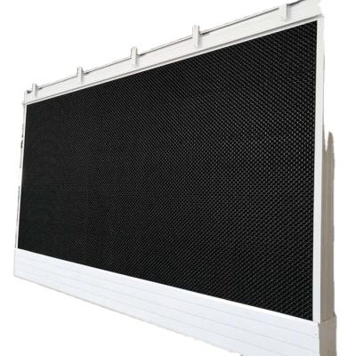 China High Quality Ventilation and Cooling Aluminum Alloy Frame Greenhouse Cooling System Evaporative Plastic Cooling Pad for Industrial Poultry Farm for sale