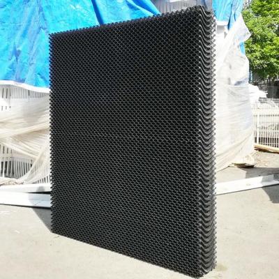 China Ventilation And Cooling Greenhouse Evaporator Cooling Plastic Pad Machine Supplier Price for sale