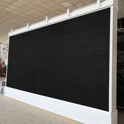 China Ventilation And Cooling Poultry Curtain Greenhouse Evaporate Cooling Protection Frame Price for sale