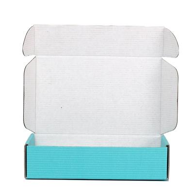 China Recyclable Gift Paper Boxes Apparel Packaging Box Customized Express Corrugated Box for sale