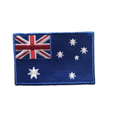 China High Quality Price Flag Embroidery Badges Fashionable Clothing Embroidery Patch Colorful/Washable New Design Best for sale