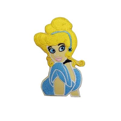 China New Design Viable/Washable Cartoon Avatar Apparel Decoration Embroidery Patch Iron On Custom Embroidery Patch for sale