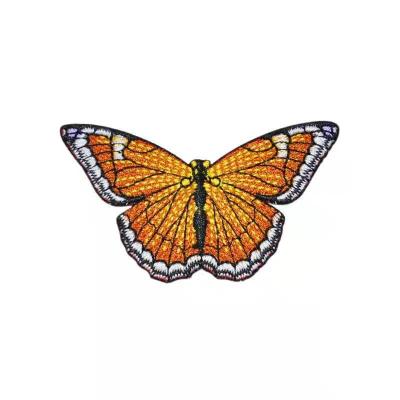 China Viable Wholesale Custom New Design Butterfly Insect Animal Embroidery Patch Computer Embroidery Logo for sale