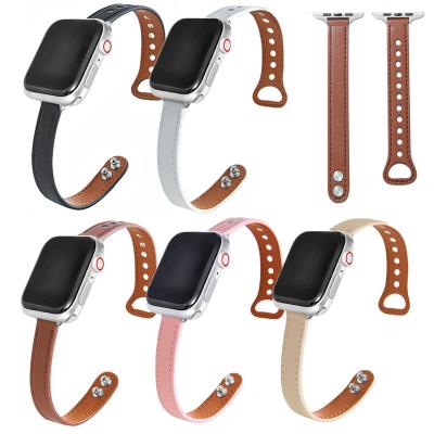 China Replacement Watch Bands Fashion Hot Sale Replacement Ladies Watch Bands For Apple Watch Series 6 for sale