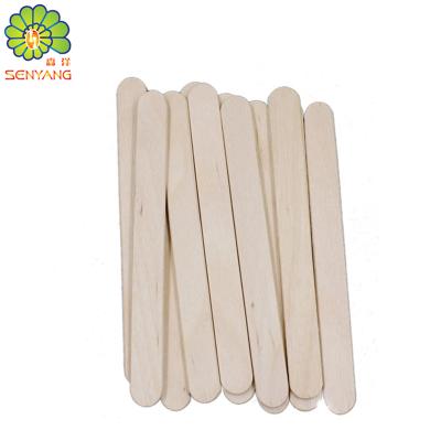 China Viable Ice Cream Spoon Home Wooden Arts and Crafts Stick Popsicle Stick for sale