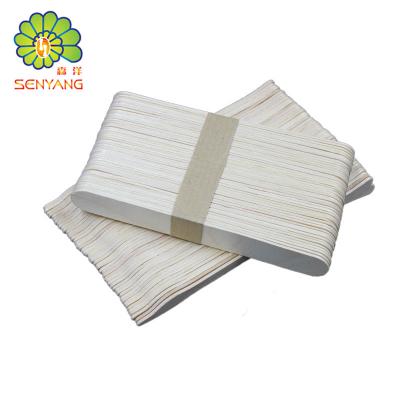 China Disposable Straight Edge Birch Wood Waxing Use Spatula / Spatula for sale