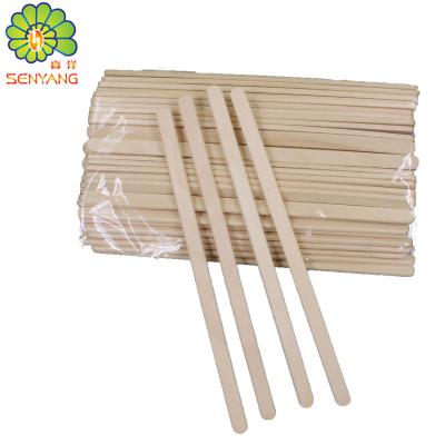 China Sustainable Top Grade Sound Machine Feeding Long Wooden Sticks Coffee Stirrer Stick for sale