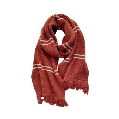 China Fashion Square Women Knitted Winter Cheap Scarf Cashmere Applique Two Tone Scarf And Shawl for sale