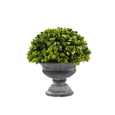 China Contemporary Mini Potted Plants Grass Pulp Contemporary Artificial Ceramic Pot Small Plant in Pot MY931 for sale