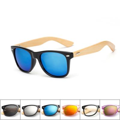 China Dropshipping fashion sunglasses 1501 2022 branded sunglasses men's fashion handmade sunglasses unisex vintage custom logo bamboo wood retro for sale