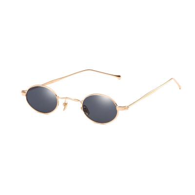 China New Style Sunglasses S96395 Fashion Dropshipping Fashion Sunglasses Female Personality Metal Small Frame Fashion Sunglasses for sale