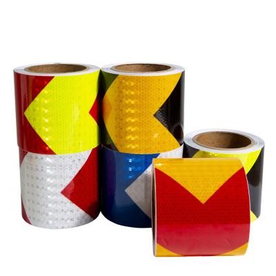 China Honeycomb Crystal Lattice Reflective Film Traffic Safety Reflective Warning Tape for sale