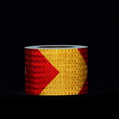 China Self Adhesive Crystal Lattice Stripes Reflective Warning Tape for Traffic Safety for sale