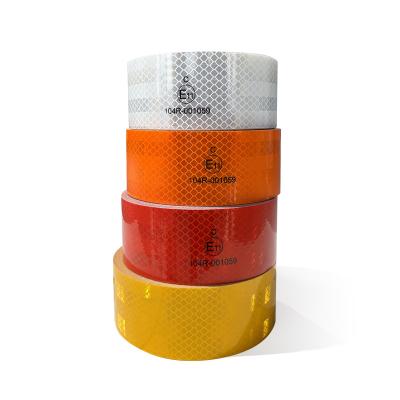 China PET Prismatic 2''X150ft ECE 104r Reflective Tape For Trucks Vehicles for sale