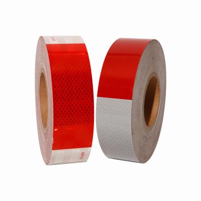 China LU Adhesive Tape Diamond Grade Conspicuity Reflective Safety Product Tape DOT-C2 for sale