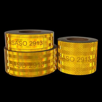 China Conspicuity Acrylic SASO 2913 Reflective Tape for Vehicles for sale