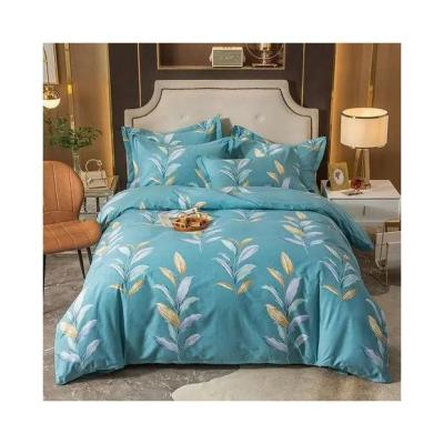 China Sustainable Manufacture Cheap Flat Bed Sheet Woven 6 Pcs Brushed Fabric 180Cm Bedding Sets Bedding Sets for sale