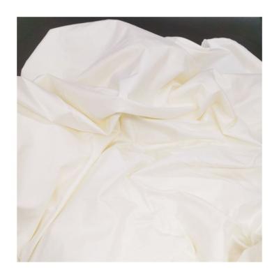 China Shrink-Resistant High Quality Imitation Silk Fabric Smooth 100% Polyester White Imitated Silk Fabric for sale