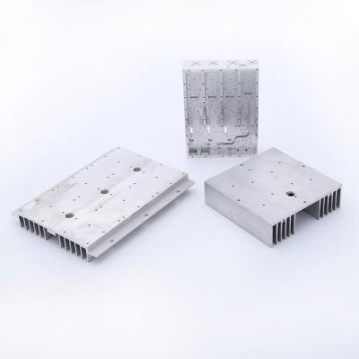 China Best Price High Quality Custom Aluminum Extrusion 6063 Alloy Heatsink Heatsink Extruded Inverter Profiles Heatsink for sale