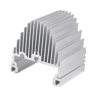 China Industrial Radiator Applications Aluminum Led Profile Extrusion Heatsink Cooler Radiator for sale