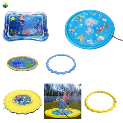 China Kinderen 100cm Baby Water speelgoed Sprinkle opblaasbare spatpaden Te koop