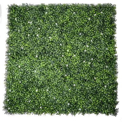 China exterior & Background indoor simulation wall indoor and outdoor grass decoration balcony window artificial boxwood for sale