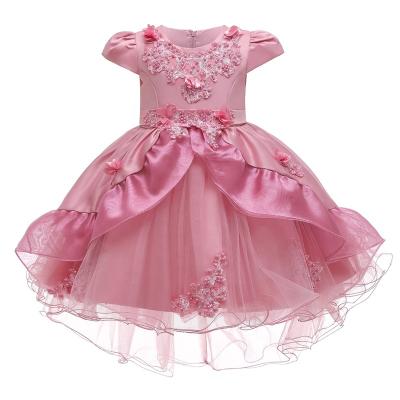 China Anti-static 6058 Girls Dress New High-end Customized Princess Dress Banquet Performance Dress for sale