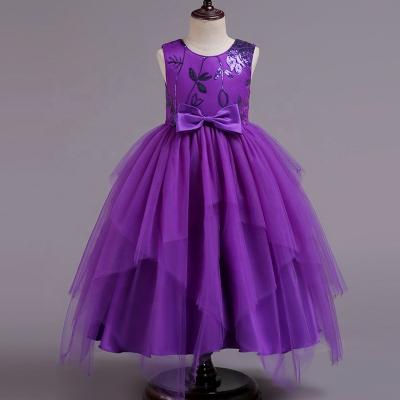 China European and American children's princess sequined net gauze skirt anti-static fluffy dress jacket skirt 1561 for sale