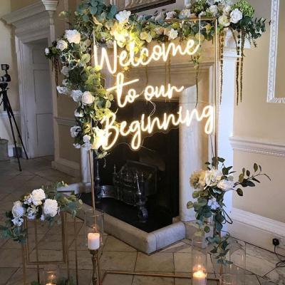 China Building Manufacturer Hot Selling Christmas Decorations Lighting Letters Acrylic Led Neon Lights Wedding Neon Party Neon Sign Custom for sale