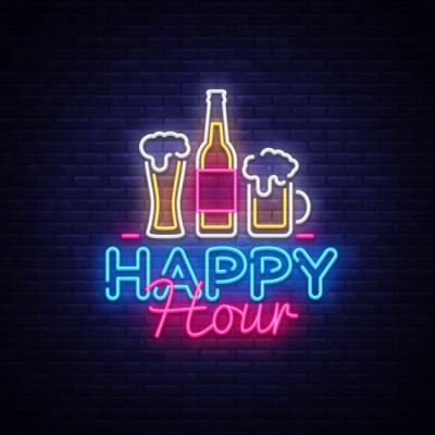 China Buildings Customized Large Europe Bar Beer Happy Birthday Office Neon Signs for sale