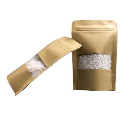 China Best Selling Wholesale Biodegradable Pouch Recyclable Ziplock Bag Paper Packaging For Candy/Snack for sale