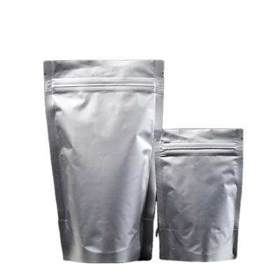 China Microwavable Aluminum Foil Metallic Lamination Bag Zip Lock Up Pouch Packaging Bag for sale