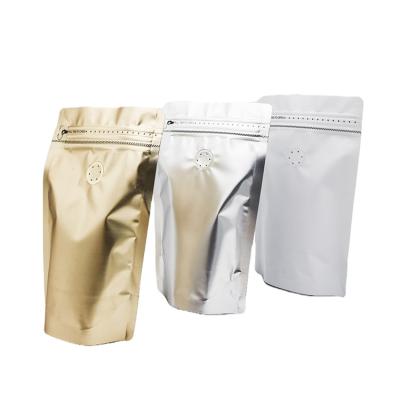 China BIODEGRADABLE Coffee Bag Proof Glossy Aluminum Foil POS Bag For Coffee for sale