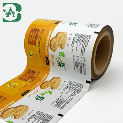 China Automatic Moisture Proof Packaging For Transparent Potato Chips Packaging Plastic Film Roll Snack Drop Grade Bag Machine Pe Pouch Pouch for sale