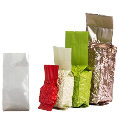 China BIODEGRADABLE Pouch Coffee Powder Airtight Seal Aluminum Foil Laminated Packaging Bag for sale