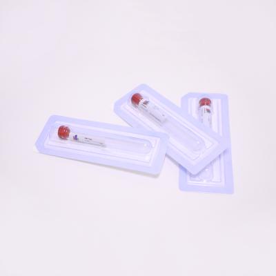 China Triple Sterilization 10ml Crystal Platelet Rich Plasma Blood FRP Tube With Gel for sale