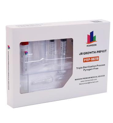 China Pyrogen Free 2021 New High Quality Laboratory PRP Kit Hair Loss Treatment 10ml Sterilization PRP Hair Three Times Kits from T for sale