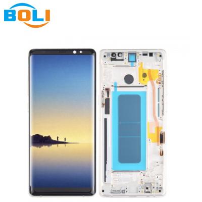 China High Quality Framed Mobile Phone LCD Screen For Samsung Galaxy Note 8 Screen Display N950 Mobile Phone LCD Assembly GZ-05 for sale