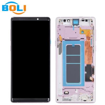 China Factory Price Mobile Phone Display With Frame For Samsung Galaxy Note 9 Screen Display Mobile Phone LCD Assy For Samsung N960 GZ-03 for sale