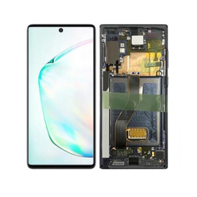 China Factory Price Mobile Phone LCD Screen With Frame For Samsung Note 10 Mobile Phone Screen Led Assembly For Samsung N970 For Samsung Galaxy Note 10 N970 for sale