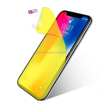 China hidrogel mobile phone pelicula protect tpu front film screen phone screen iphone11 max hydraulic max screen protector tpu pro for sale