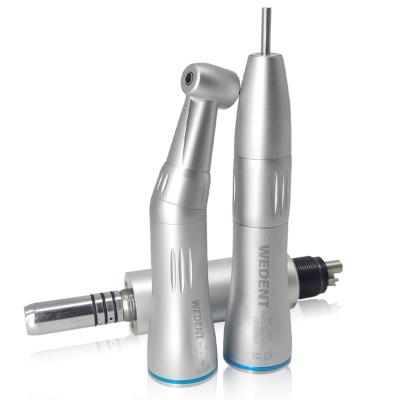 China 2.35mm Burs Factory direct dental Inner Water Spray Contra Angle straight handpiece Air Turbine Dnetal Low Speed Handpiece for sale