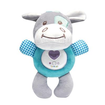 China Light Custom Can Be Washed Stuffed Animal Plush Toys Stuffed Animal Donkey For Baby Sleeping Soft Stuffed Plush With Night Light And Music Soothe Toy for sale