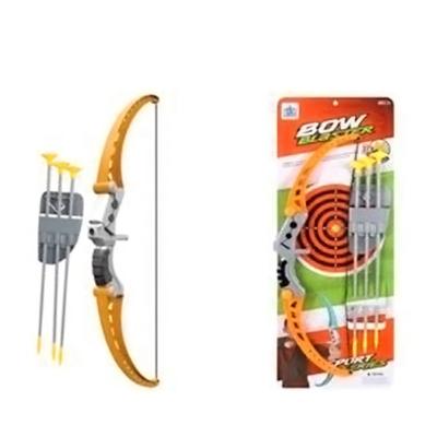 China New Parent-child Interaction Style Toddler Playing Outdoor Shooting Toy Plastic Archery Bow And Sports Arrow Toys Sets For Children for sale